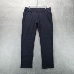 Under 510 Pants Mens 33x28 Blue Jon Performance Slim Stretch Chinos Commute